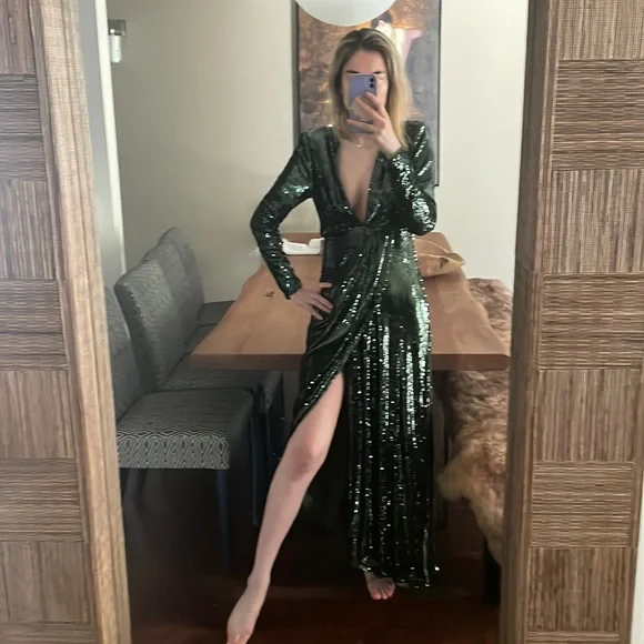 ASOS | Dresses | Asos All Sequin Green Goddess Gown | Poshmark ASOS | Dresses | Asos All Sequin Green Goddess Gown | Poshmark